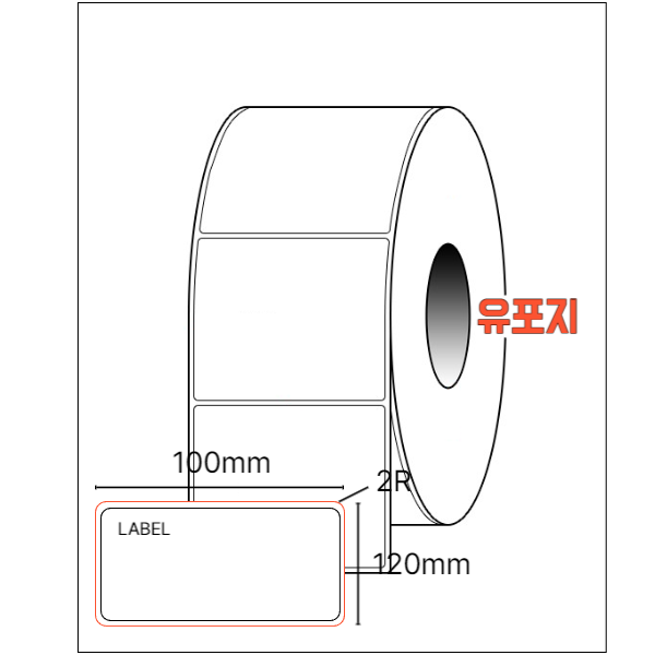 더원푸드 100mm X 120mm 